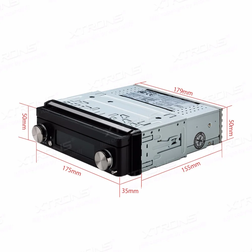 Универсальный сенсорный автомобильный dvd плеер с экраном XTRONS 1 Din 7 дюймов HD GPS
