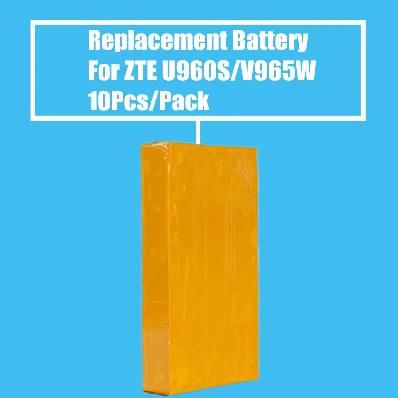 

New Arrival 10PCS/PACK 1400mah Replacement Battery for ZTE V960 N960 U960S V961 V965W U960S2 U960S3 High Quality