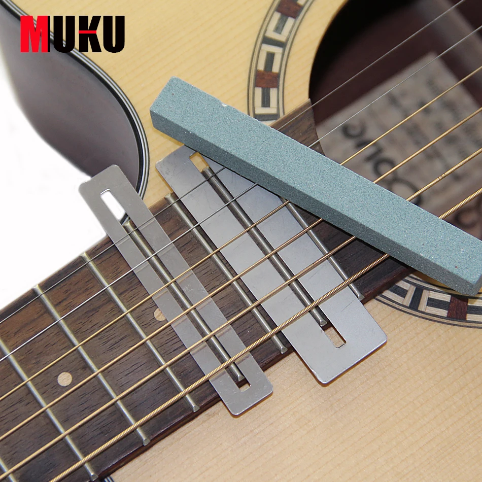 

2 pcs Kavaborg Guitar Bass Fretboard Fret Protector, 1 pcs Fret Sanding fit All Guitar, Bass, frets neck polish luthier