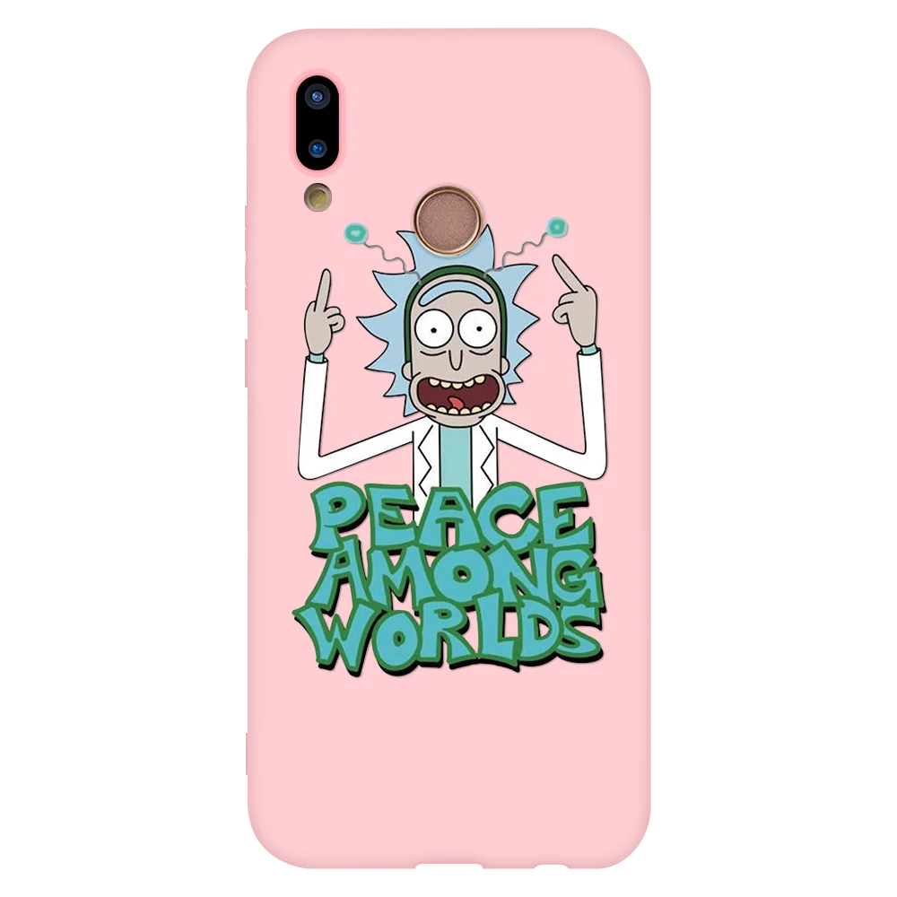 Kfe-0rpeace Цветной силиконовый матовый чехол Rick and marty для huawei Honor 9X 8X 10i 20i 20 Pro mate 20 30 P20 P30 Pro Lite P Smart TPU чехол - Цвет: Kfe-0rpeace