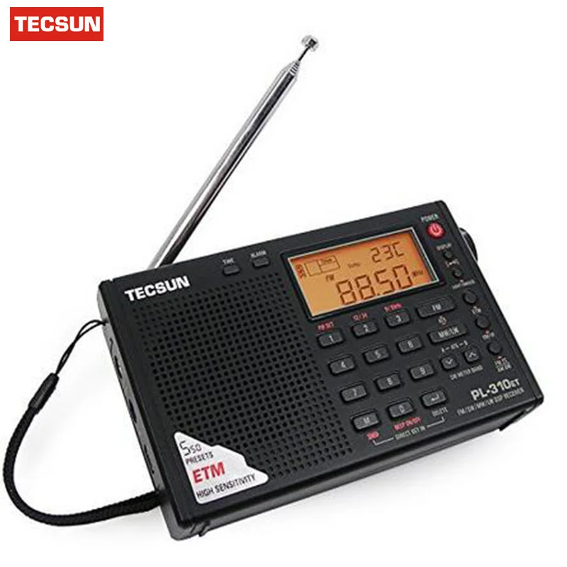 Стиль TECSUN PL-310ET FM AM MW SW LW приемник DSP WORLD BAND коротковолновое радио Цифровая Демодуляция стерео радио горячая распродажа