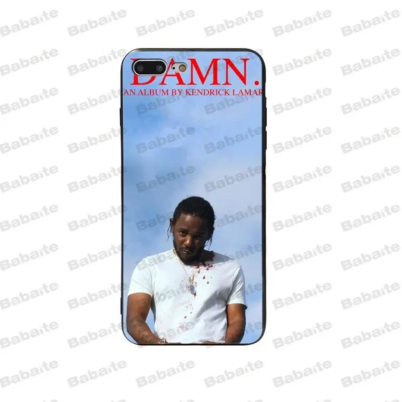Babaite Kendrick Lamar новый дизайн Fundas чехол для телефона Apple iPhone 5 5S SE 6 6S Plus 7 8 X XS MAX