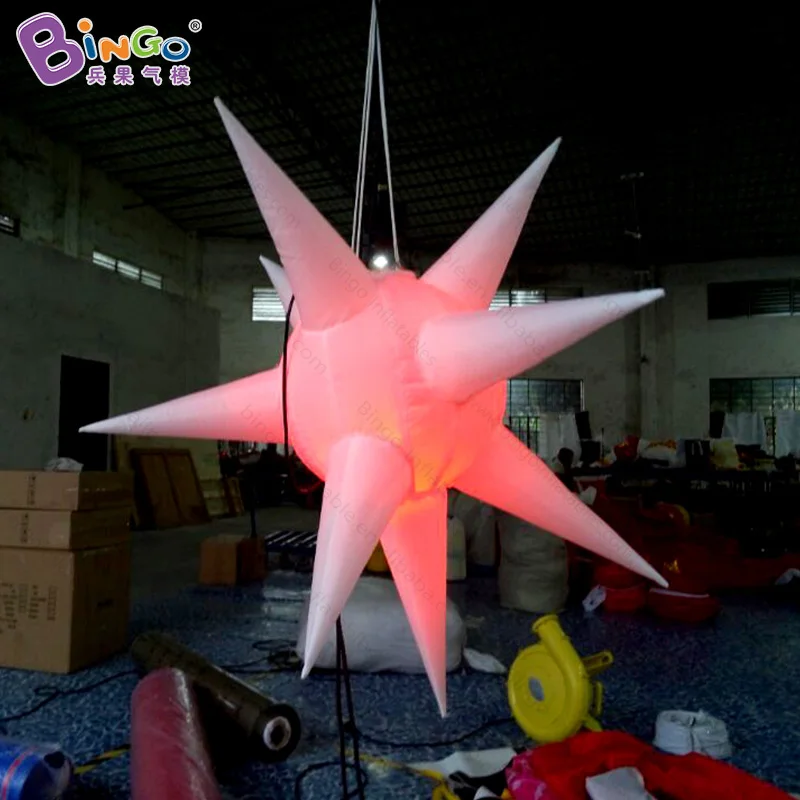 Новое Надувное украшение для вечерние 3 фута подвесная звезда светодиодный