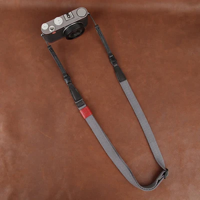 Cam-in 1801-1815 хлопок лента коровья кожа универсальный ремень для камеры Шея плечо ткань для переноски общий регулируемый ремень - Цвет: 1808