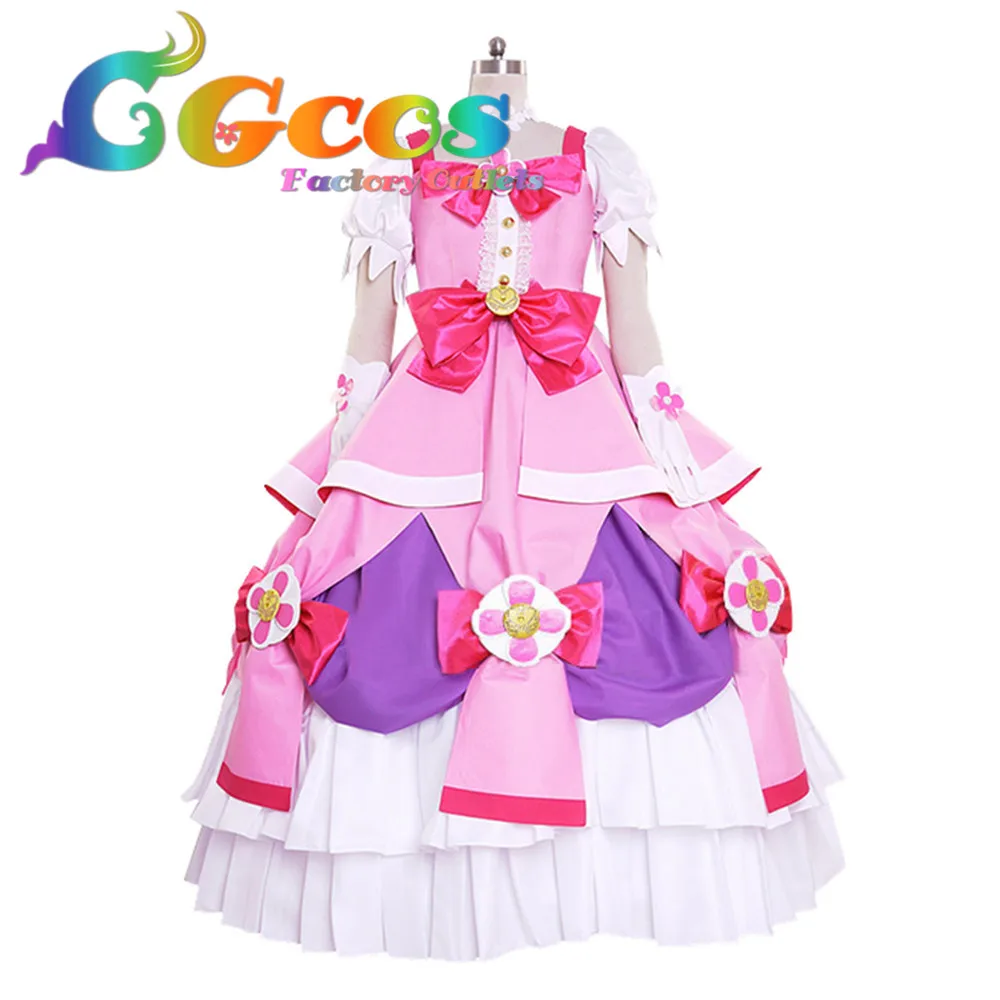CGCOS косплей костюм Go! Принцесса PreCure Флора Харуно Харука новый в наличии Хэллоуин