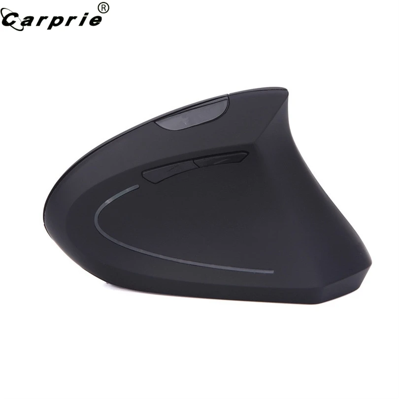 CARPRIE 1 шт. 2 4G Беспроводная вертикальная здоровая мышь 6 клавиш 2400 точек/дюйм ABS