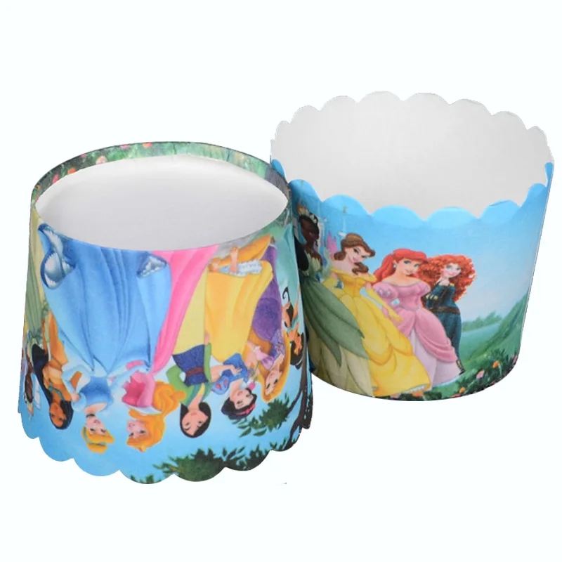 100 шт./компл. Дисней Винни Пух бумажный торт кекс чашки лоток вкладыши выпечки