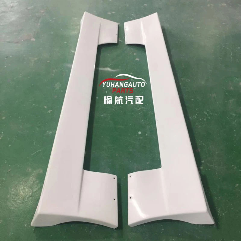 For Silvia S13 Rocket bunny style side skirt (Pair) Glass Fiber | Front Skirt