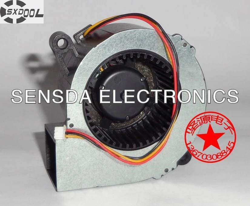 SXDOOL Бесплатная доставка Для SF6023RH12-52A вентилятор для сервера DC 12V 170mA, 60x60x25 мм 3-проводной 3-контактный проектор TDP-EX20U вентилятор