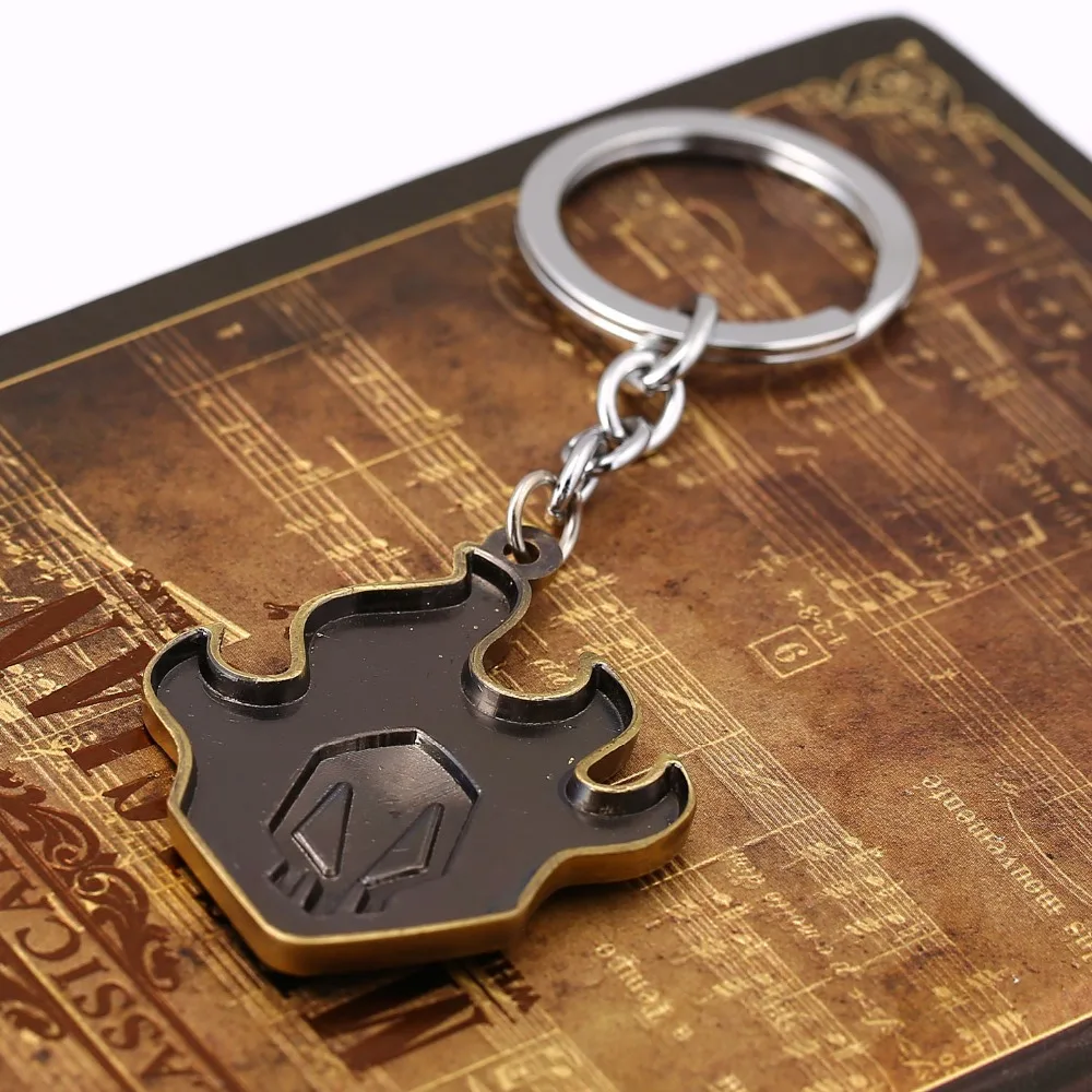 Женский брелок в форме огня бронзовый металлический кулон для ключей Ювелирное