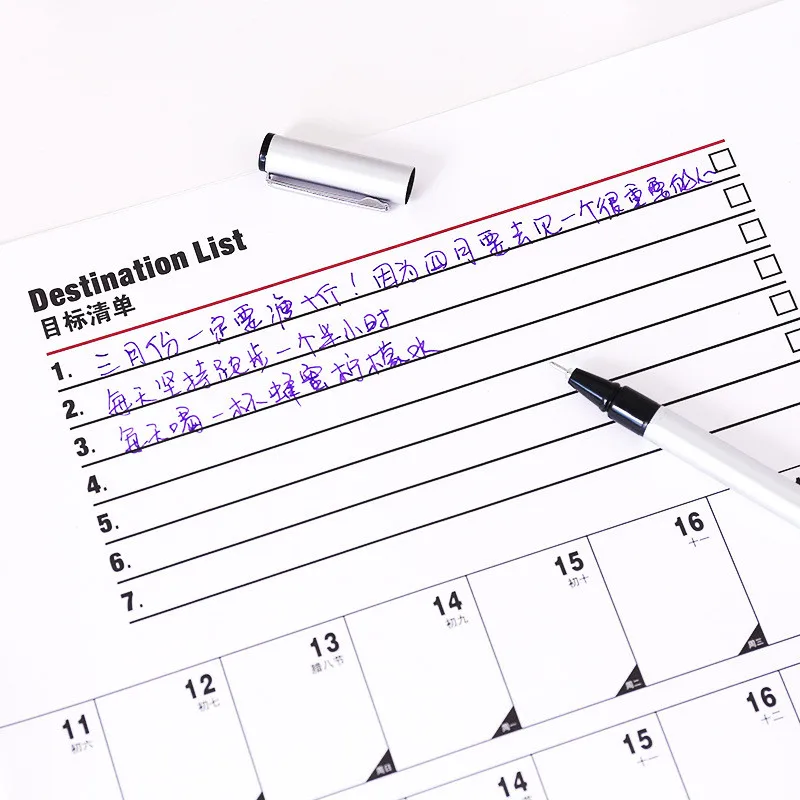 Coloffice Универсальный 2019 год ежедневно Schedual Memo календари студентов канцелярские
