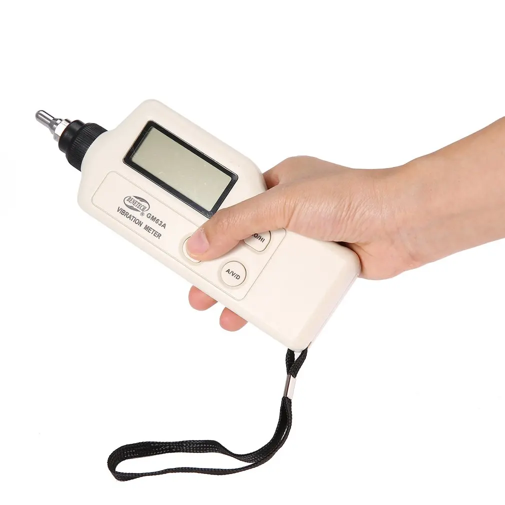 GM63A Digital Vibration Meters Vibrometer Meter Device Measures Handheld Analyzer Tester Gauge High Precision | Инструменты