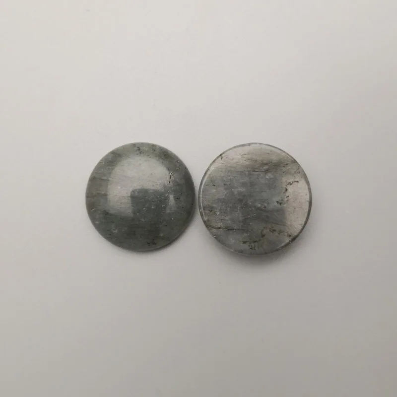 Модные бусины из натурального камня 10 шт. круглые кабошоны для кабошонов
