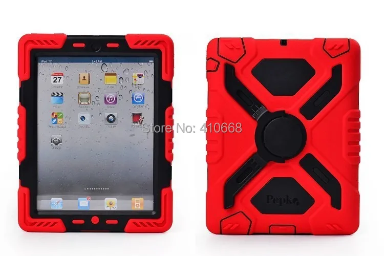 Новый защитный чехол Pepkoo в стиле милитари с подставкой-пауком водонепроницаемый