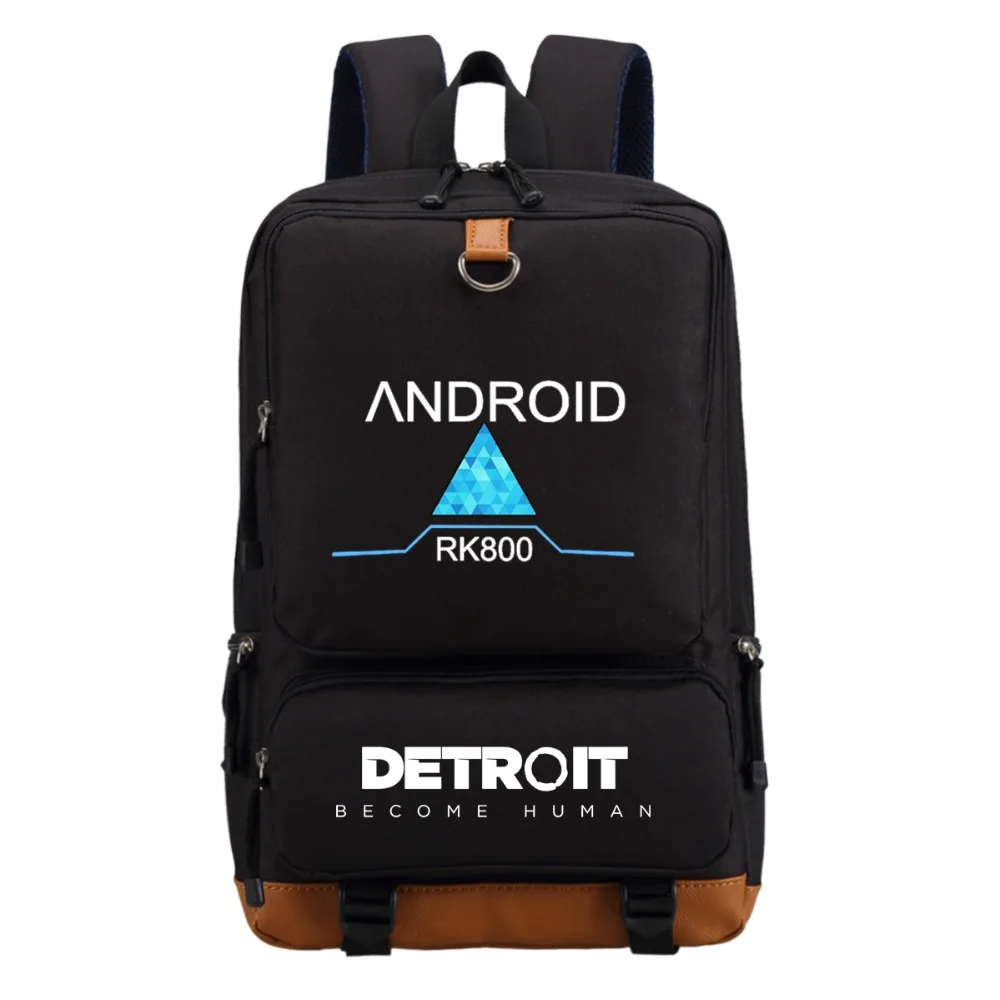 Рюкзак WISHOT detroit для мужчин и женщин повседневная школьная сумка ноутбука|backpack