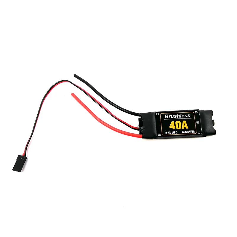 40A контроллер скорости ESC с UBEC для RC FPV квадрокоптера Самолет Вертолет короткая