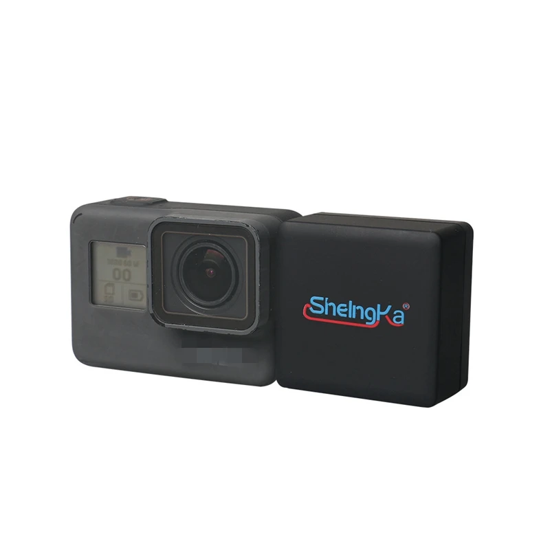 Для Go Pro боковая расширенная батарея Bacpac power+ длинная защитная рамка чехол для GoPro Hero 5 6 7 Черные Аксессуары