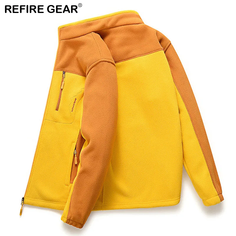 Женская и мужская флисовая куртка ReFire Gear теплая термокуртка для активного отдыха