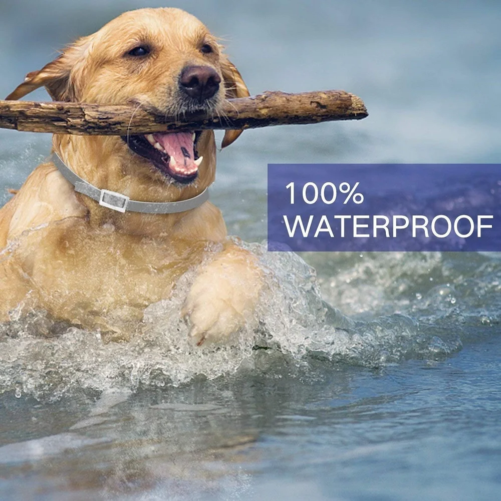 Регулируемый ошейник для собак уличная защита от блох комары длиной 8 месяцев