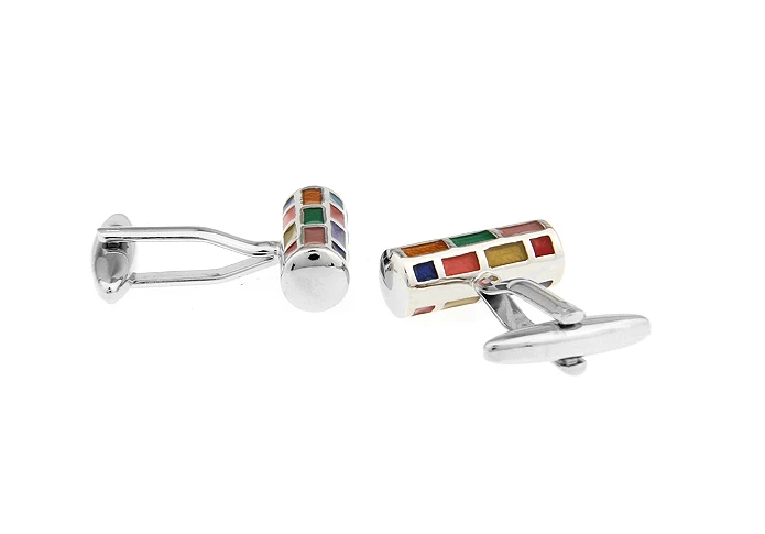 Заводская поставка iGame эмалированные запонки разноцветный цилиндрический