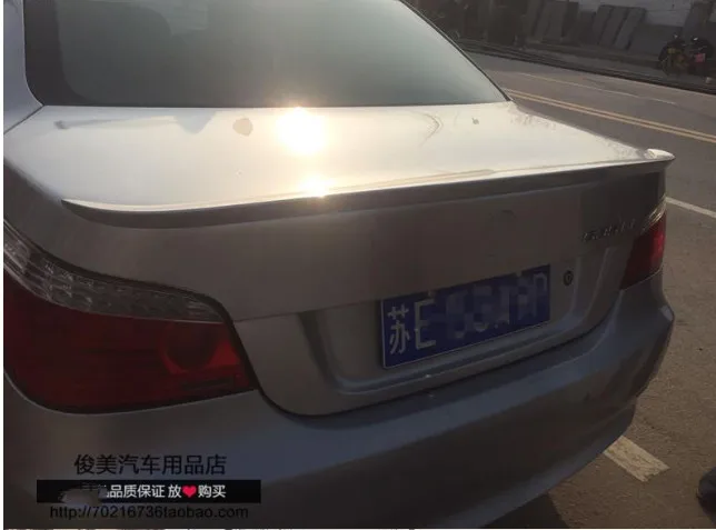 Для BMW M5 E60 спойлер стиль 2005 2009 520 525li 528li Высококачественный ABS Материал заднее