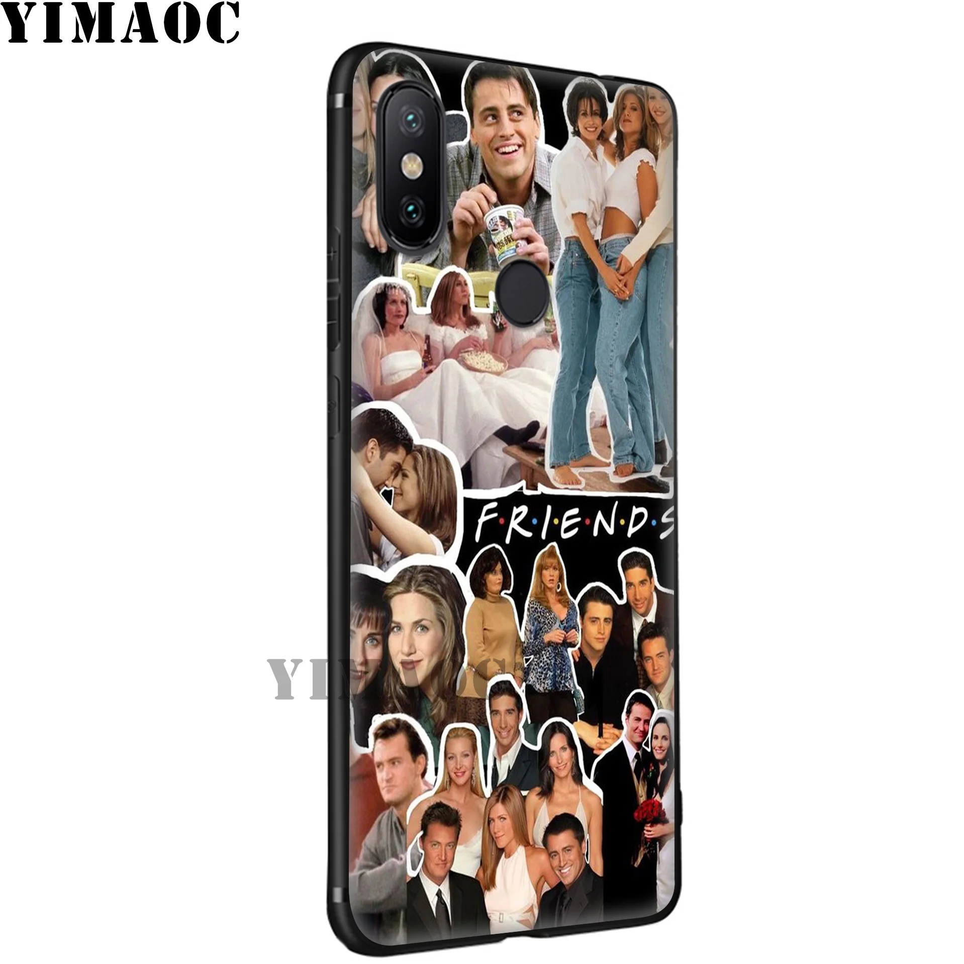 YIMAOC с героями телесериала Друзья забавные мягкие чехол для Xiaomi mi 9T 9 8 Se 6 MAX 3 A1 A2 Lite