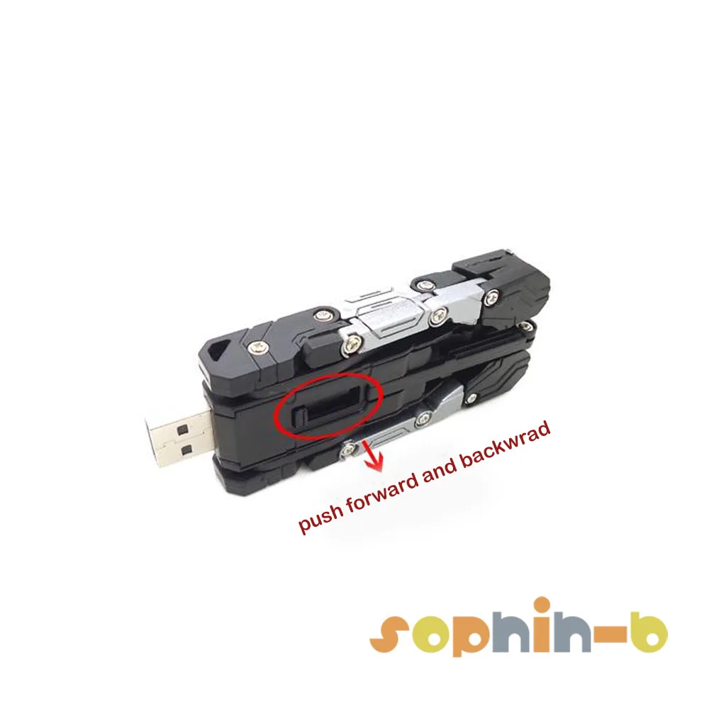 64 Гб трансформируемый флеш-накопитель Soundwave Ravage USB 3 0 карта памяти диск U фигура |