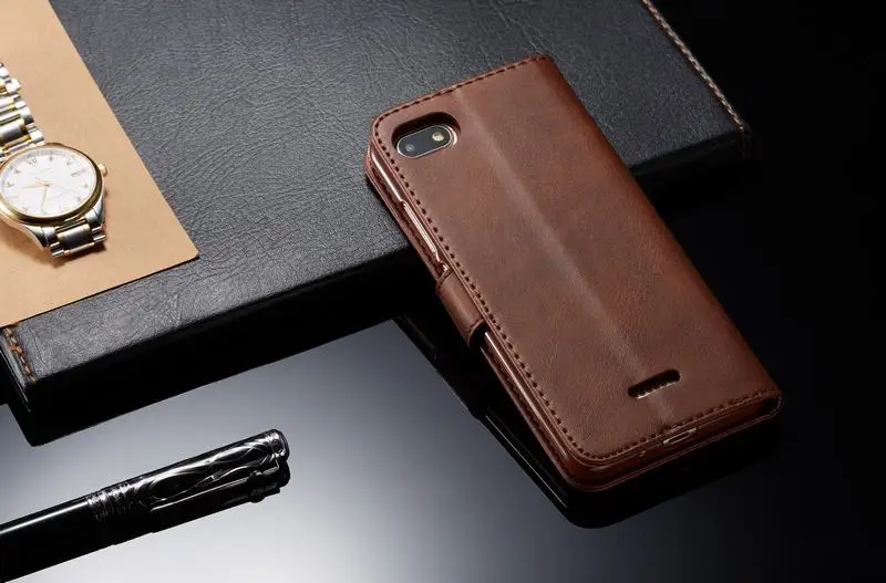 Чехол-Кошелек для Xiaomi Redmi 6A, чехол для Redmi 6 A, роскошный кожаный чехол для телефона, чехол для Redmi 6A, чехол-книжка 6A