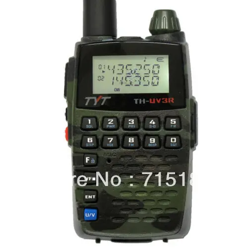 Портативный TYT TH-UV3R двухдиапазонный VHF: 136-174 МГц и 400-470 двойной дисплей мини