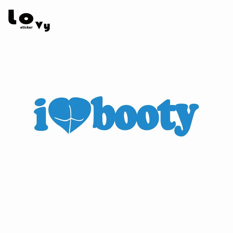 Милые виниловые наклейки для девочек в тренажерном зале с надписью I Love Booty