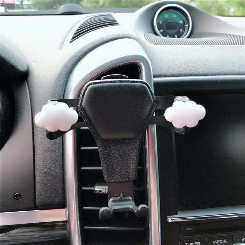 Автомобильные аксессуары Gravity Car Air Vent держатель колыбели подставка для IPhone мобильный телефон gps Противоскользящий автомобильный кулон