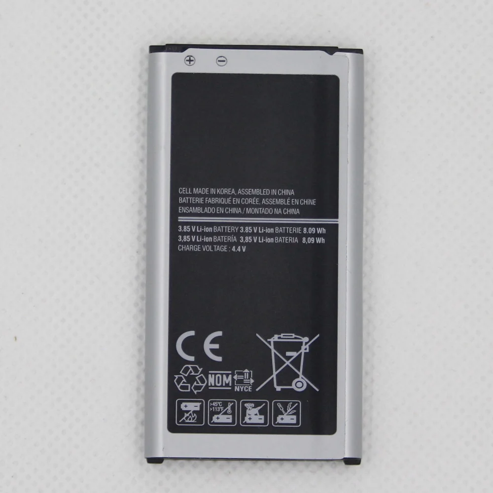 

10 шт./лот запасная батарея для Samsung GALAXY S5 mini S5MINI EB-BG800CBE G870W SM-G800FG870a 2100mAh
