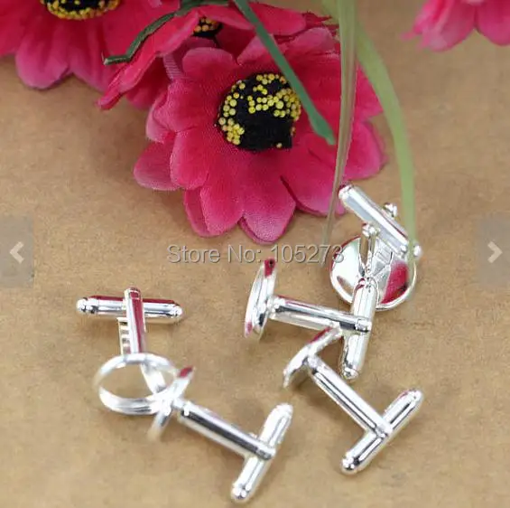 6 шт. посеребренные французские Запонки Для Манжет 12 мм | Украшения и аксессуары