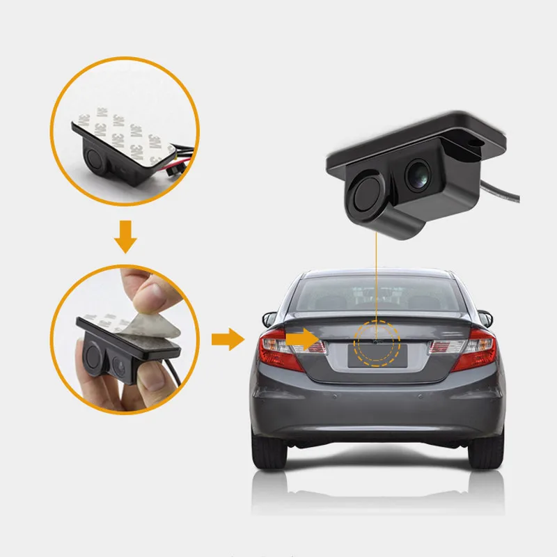 Новое поступление автостоянка монитор CCD водостойкий 170 градусов HD видео