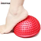 Надувные мячи ITSTYLE для йоги, фитбол из ПВХ, тактильный, инструктор по упражнениям баланс, для спортзала, пилатеса, спорта, фитнеса