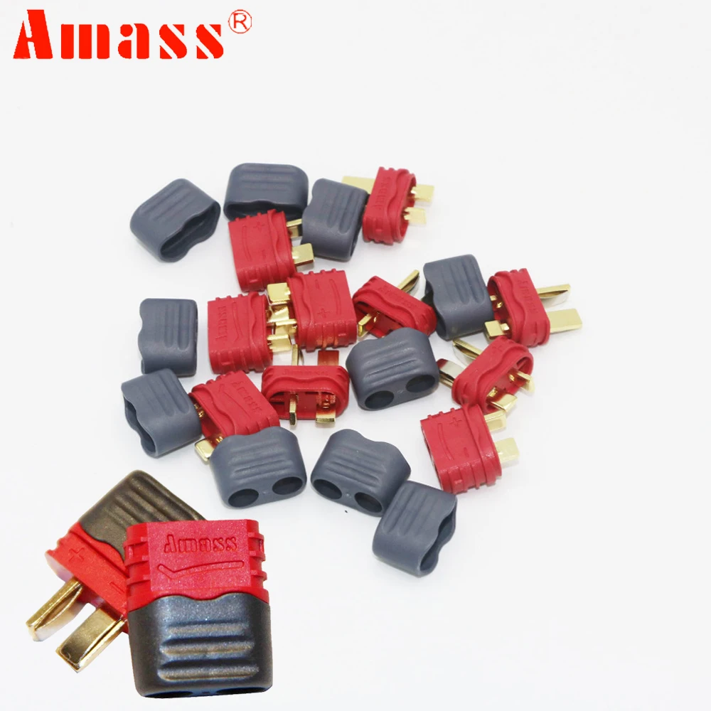 5 пар Amass No-slip T разъем 40A высокая сила тока мульти-оси фиксированная модель крыла