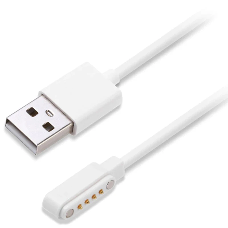 Microwear H2 Смарт-часы Зарядное устройство USB зарядный кабель Android IOS фитнес-трекер наручные часы Белый Магнитный порт