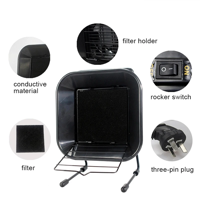 Профессиональный семейный паяльник экстрактор дыма для поглощения воздушный