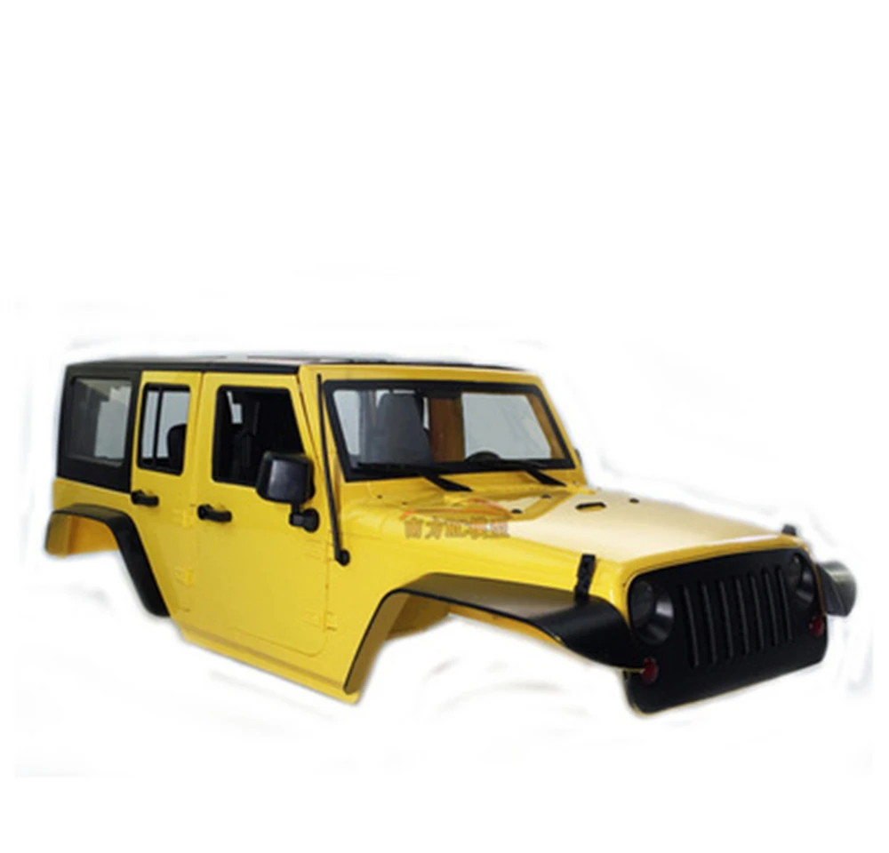 Rc Car Crawler Truck 313mm Wheelbase Finished Body Shell For 1:10 Toys SCX10 II 90046 Jeep Wrangler TRX4 RC4WD D90 Diy | Игрушки и хобби