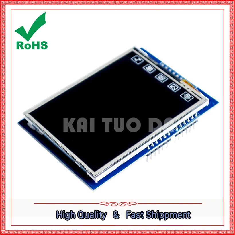 Плата модуля адаптера для сенсорного ЖК-экрана Uno 2 8 дюйма tft-lcd | Электронные