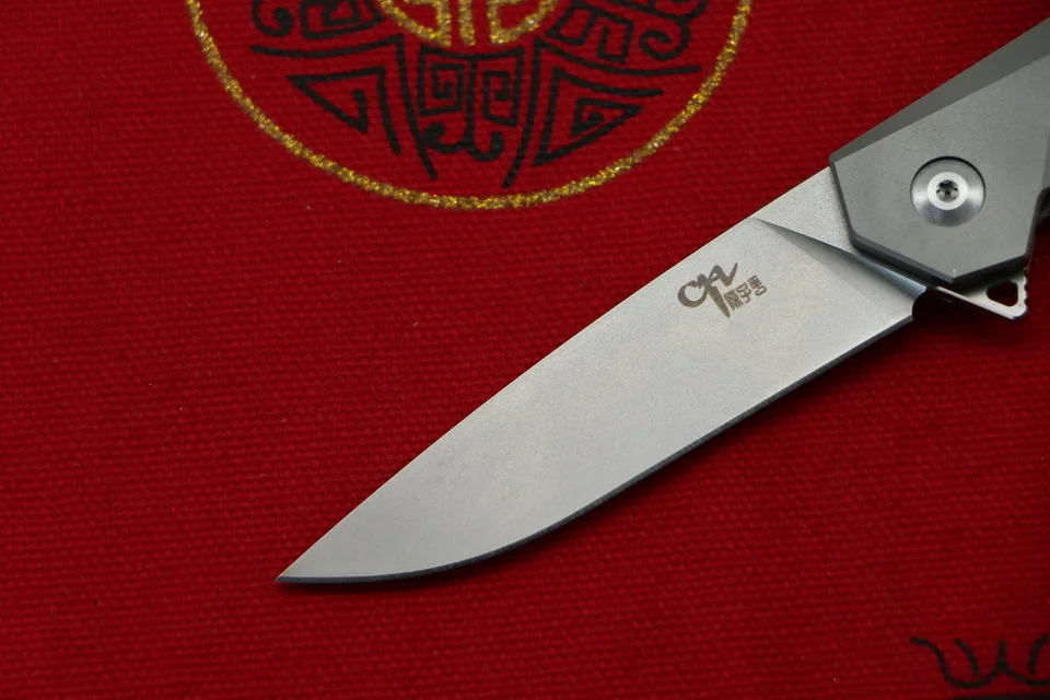 CH 1047 мини дизайн Longwind шарикоподшипник Флиппер ручка AUS-8 лезвие складной нож для кемпинга, охоты, выживания