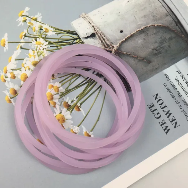 color 12 10 шт. женские модные резинки для волос ярких цветов эластичные резинки для волос силиконовые резинки для волос браслет аксессуары для девочек - Цвет: color 12
