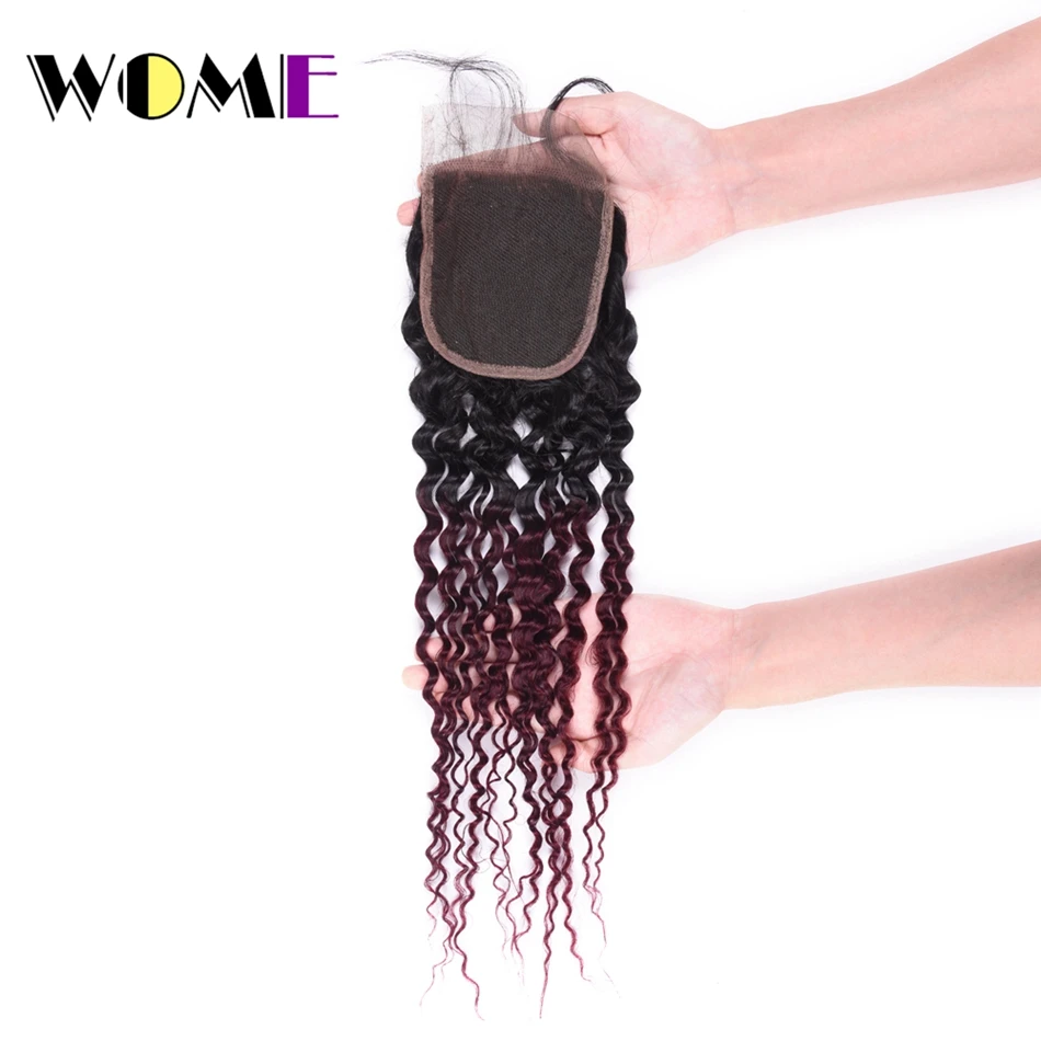 Женские волосы Омбре двухцветные бирманские курчавые вьющиеся пряди волос с