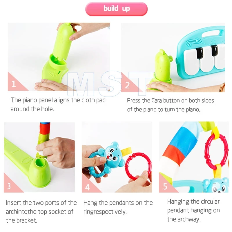 Музыкальные детские игрушки игровые коврики обучающий коврик с клавиатурой