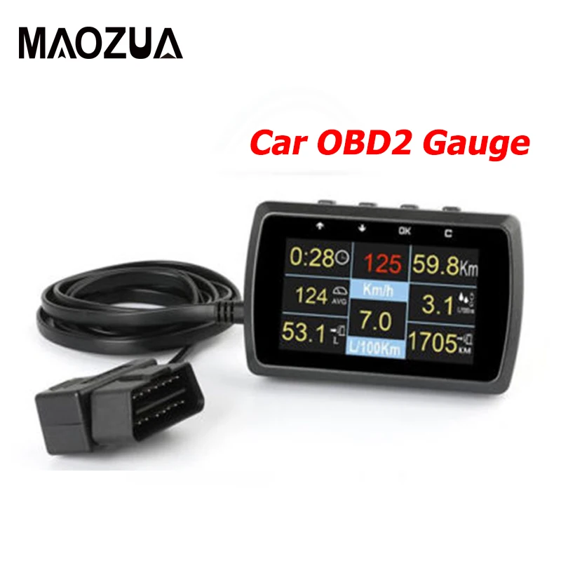 Инструмент для автоматического сканирования автомобиля OBD OBD2 OBDII цифровой