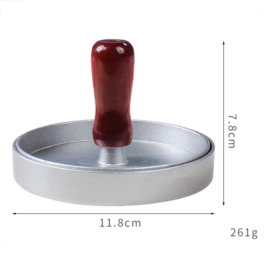 1 комплект круглая форма пресс для гамбургеров алюминиевый аллойгамбургер мясо