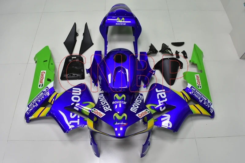 Abs обтекатель CBR 600 RR 2003 2004 movistar Обтекатели CBR600 обтекатели 04 без краски|Полные