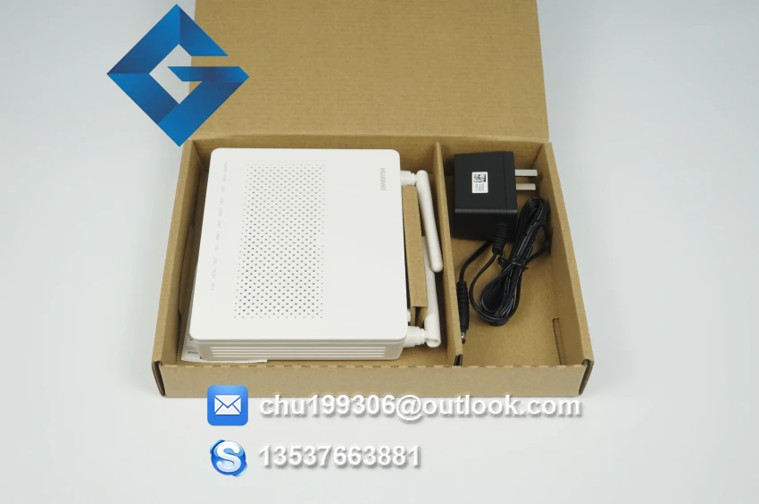 Оригинальный Новый R017 HG8546M 8546 GPON ONU 1GE + 3FE 1USB 1TEL WIFI английский | Мобильные телефоны и