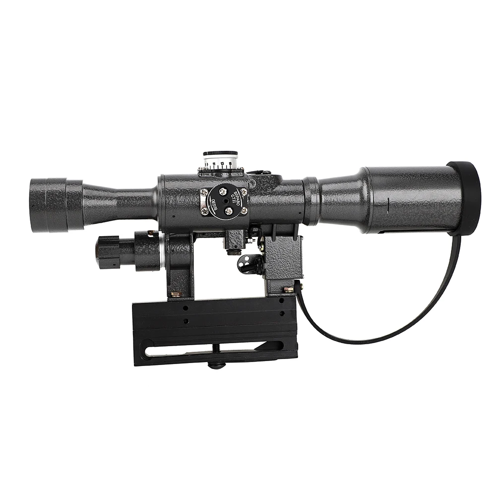 ohhunt Драгунова СВД POS 6X36-1 Красной Подсветкой Охота Стрелковый Прицел Тактический Оптика Зрении для АК Винтовка Ружье