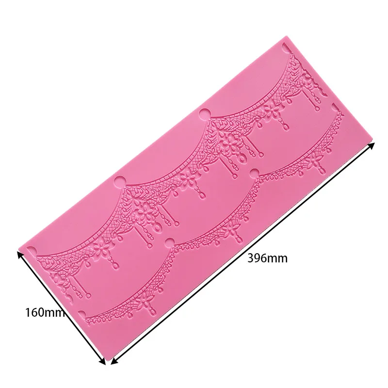 LA-0023-торт кружева украшения Европейский стиль силиконовые помадки формы